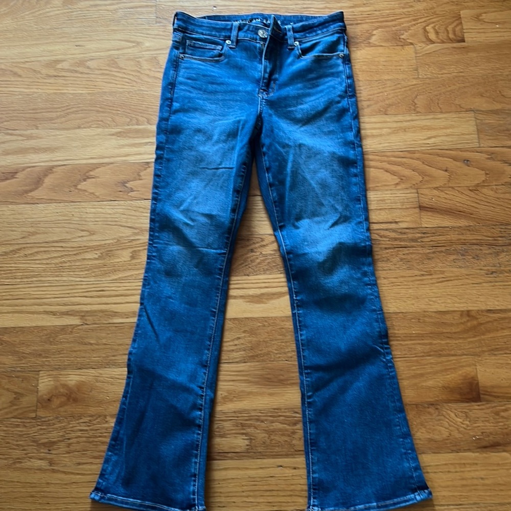 American Eagle high rise kick boot